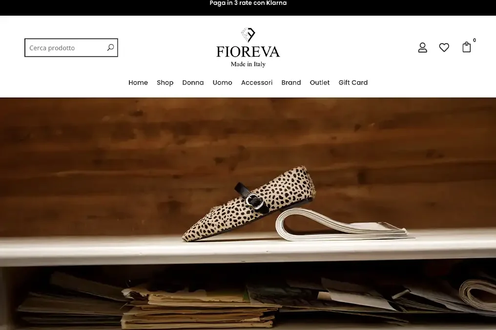 E-Commerce per Fioreva Shop