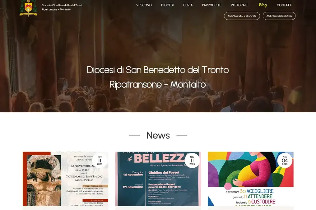 Sito web istituzionale per la Diocesi di San Benedetto del Tronto – Ripatransone – Montalto