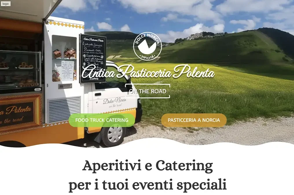 Sito web per Pasticceria Polenta