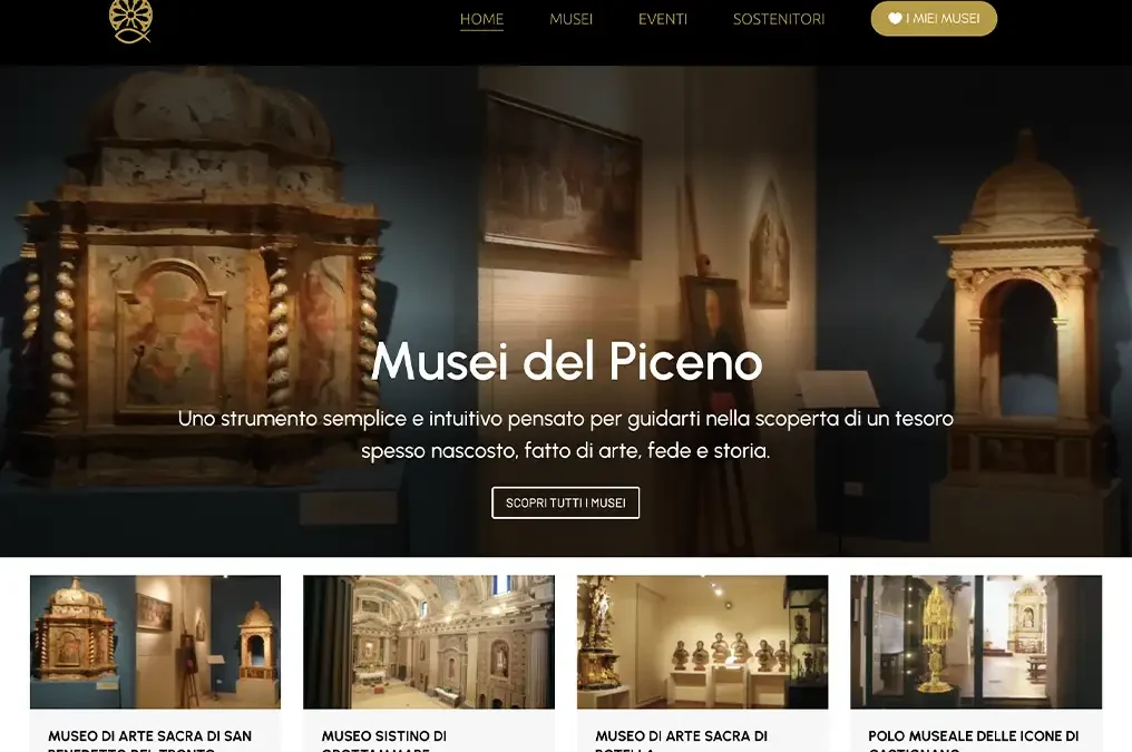 Web App per i Musei delle diocesi di Ascoli Piceno e San Benedetto del Tronto